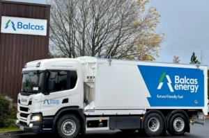 Wood pellets HGV driver