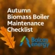 Biomass Boiler Checklist