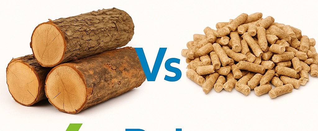 Is it cheaper to burn wood or wood pellets