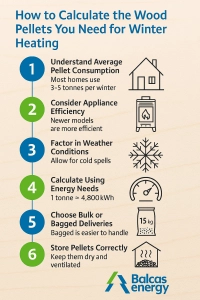 How to Calculate the Wood Pellets You Need for Winter Heating