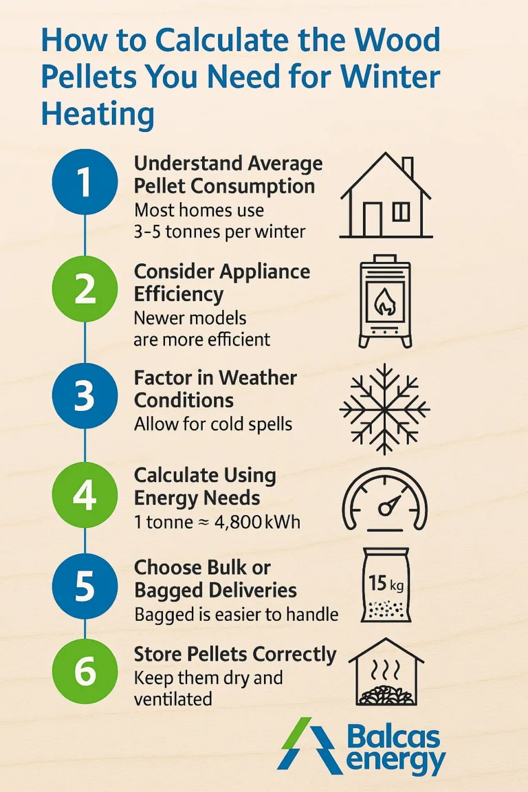 How to Calculate the Wood Pellets You Need for Winter Heating