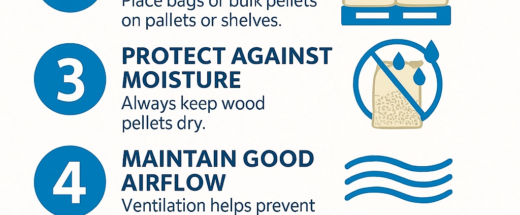 How to Store Wood Burning Pellets