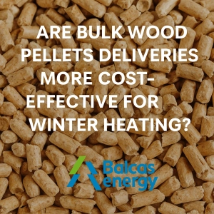 Are Bulk Wood Pellets Deliveries More Cost-Effective for Winter Heating