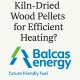 kiln-dried wood pellets for efficient heating